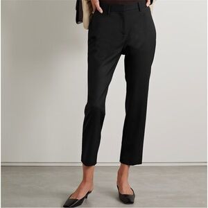 Nili Lotan Tel Aviv wool-blend twill straight-leg pants